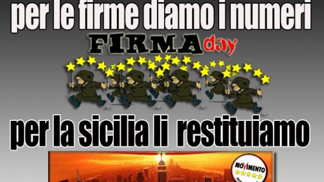 Firma day, Restitution day, incursioni dal Viminale. 09/01/2013