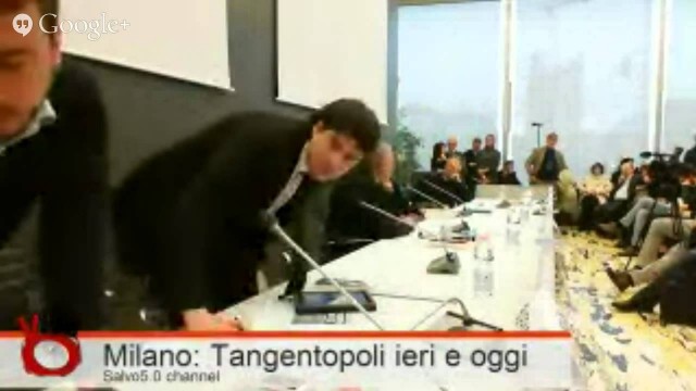 Conferenza Tangentopoli ieri e oggi