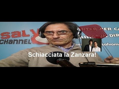 Salvo Mandarà schiaccia la zanzara di Cruciani e Parenzo!