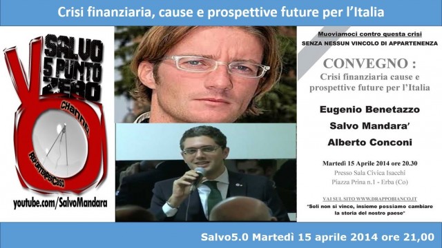 Salvo5.0. Crisi, cause e prospettive. E.Benetazzo, A.Conconi