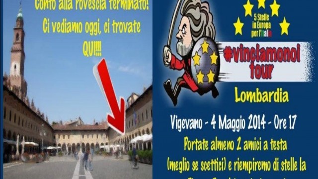 #VinciamonoiTour Vigevano