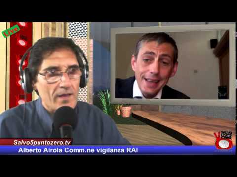 Salvo5puntozero.tv. Parliamo con Alberto Airola del caso Maggioni (Bilderberg) e RAI