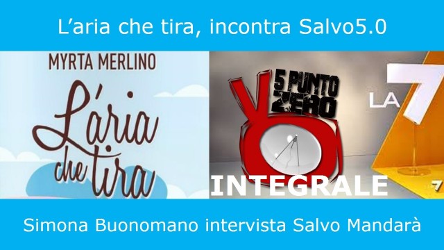 Intervista INTEGRALE con Simona Buonomano per “l’aria che tira” La7. Aprile 2014