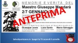 Anteprima evento “Memorie e verità”, mostra delle litografie di Giuseppe Mandarà. 02/01/2015