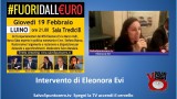 #Fuoridalleuro. Luino. Intervento di Eleonora Evi. 19/02/2015