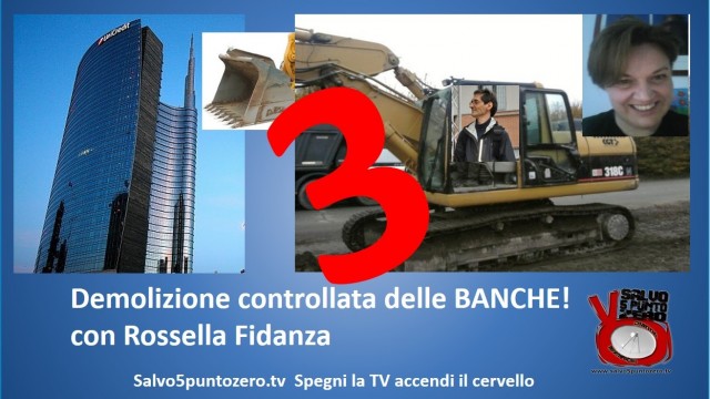 Demolizione controllata delle banche 3. Terza mazzata! Trani apre fascicolo su DECINE di casi. Effetto VALANGA! 28/04/2015