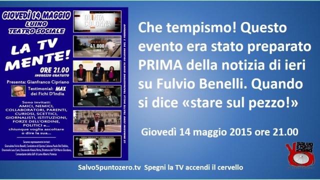 La TV mente! Ecco un tipico falso by Fulvio Benelli.