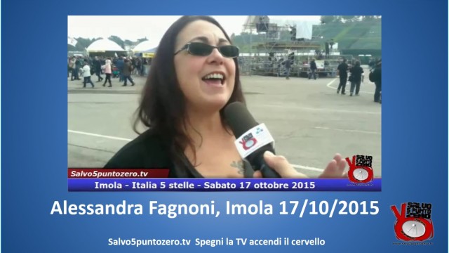 #italia5stelle #imola. Una stupenda performance canora di Alessandra Fagnoni schiava cantante. 17/10/2015