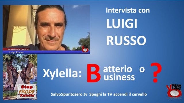 Xylella Batterio o Business? Intervista con Luigi Russo. 12/10/2015