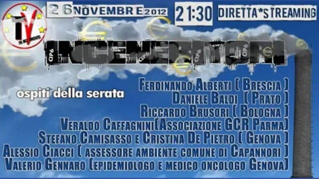 Speciale Inceneritori. 26/11/2012
