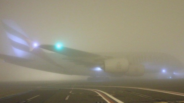 Maledetta nebbia! Saluto da dentro l’aereo…in ritardo di 4 ore.