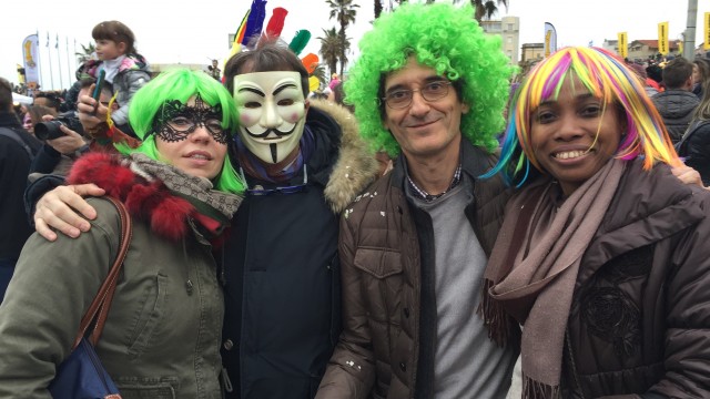 MiscappailCARNEVALE in diretta da Viareggio. 21/02/2016