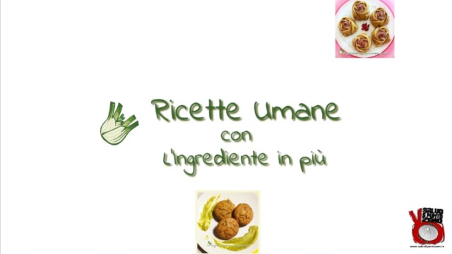 Frittata vegetale! Ricette ‘umane’ con l’ingrediente in più con Francesca Geloni. 4a Puntata. 03/05/2016.