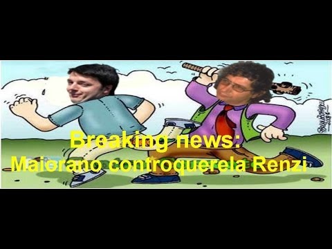 Salvo5.0. BREAKING NEWS: Maiorano su Renzi!
