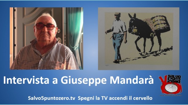 Intervista a Giuseppe Mandarà: un padre, un insegnante, un artista! 28/08/2014
