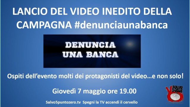 Promo #denunciaunabanca