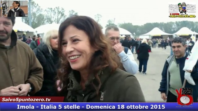 Ho ‘martoriato’ Giovanna Mangili che per disperazione ha promesso supporto a #denunciaunabanca. #imola #italia5stelle.18/10/2015