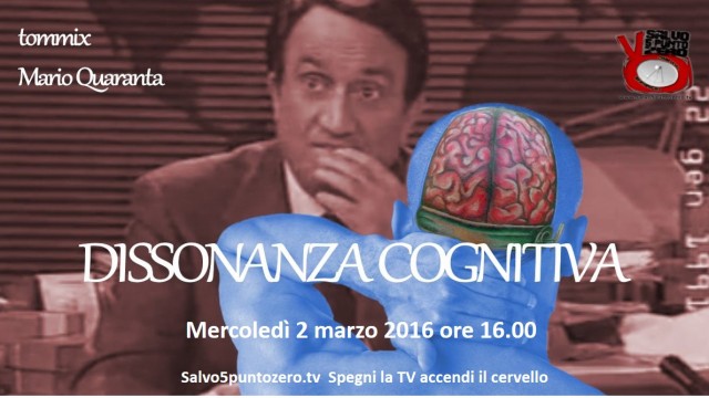 Presentazione in anteprima di ‘Dissonanza cognitiva’ con Mario Quaranta e Tommix. 02/03/2016.