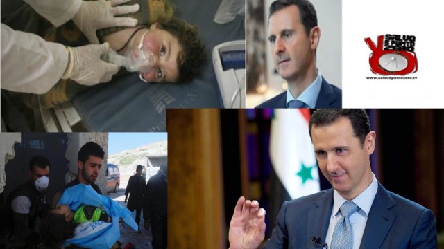 A morte Assad che ‘gasa’ i bambini! Miscappaladiretta 05/04/2017.